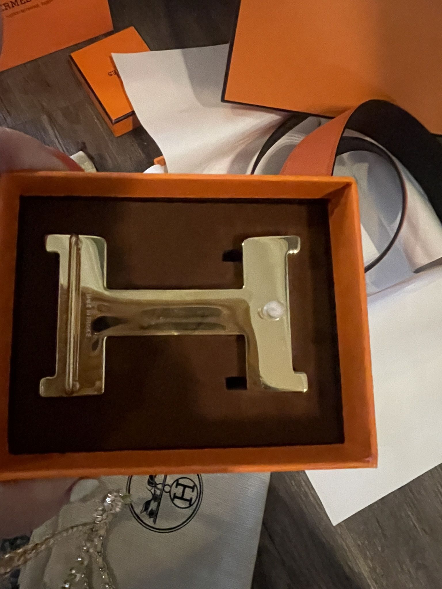 Hermes Men Belt Reversible