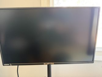 Sceptre monitor W/ Stand and hdmi Cable