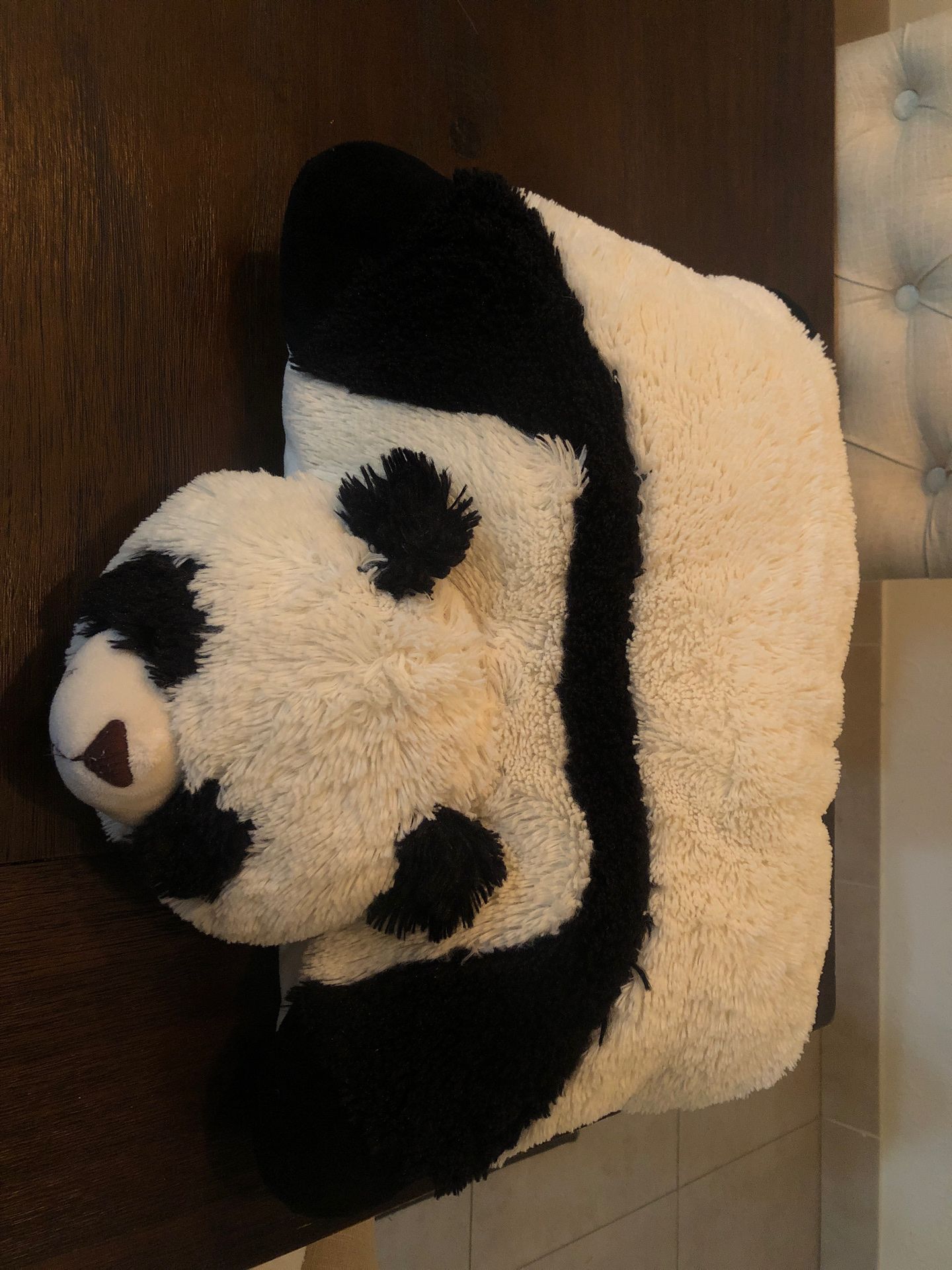 Panda bear pillow pet