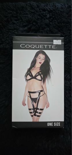 COQUETTE. - BRA TOP & LEG HARNESS O/S