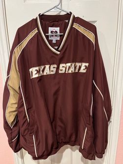 Vintage Y2K Texas State#58 Sports Pullover with Features