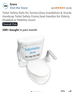 Toilet Safety Rails *Read Description *
