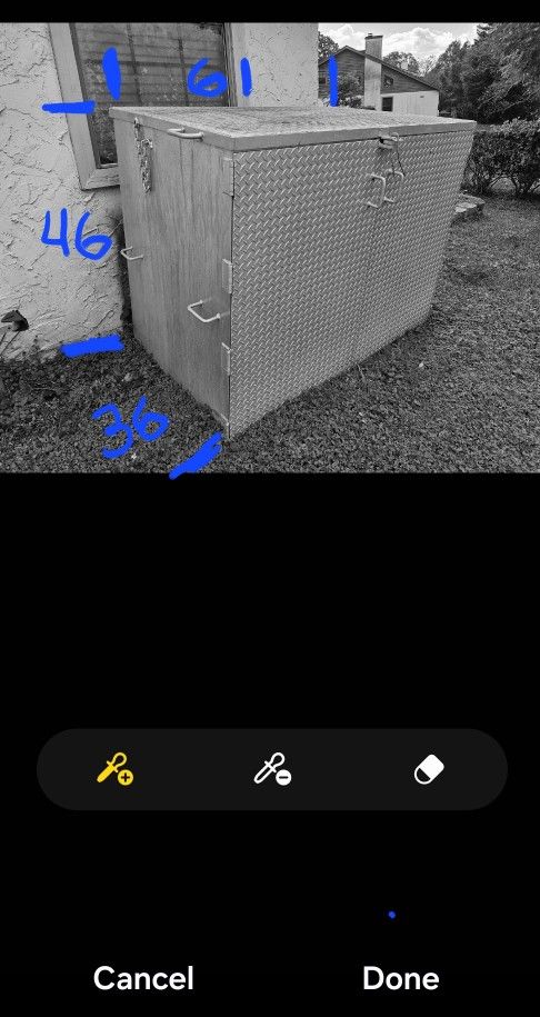 Full aluminum Storage Cabinet 