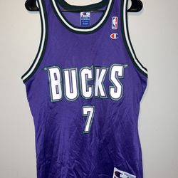 Vintage Milwaukee Bucks Brandon Champion Jersey Size 40 