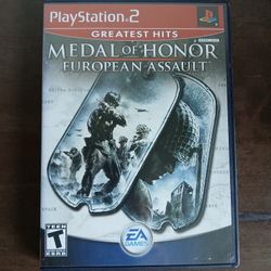 Medal Of Honor European Assault PS2