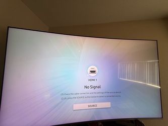Samsung 65inch curve tv