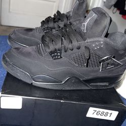 Jordan 4 Black Cat Sz 10.5
