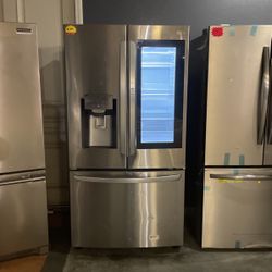 Hot Deal Right Now‼️ Instaview Bottom Freezer Refrigerator Dual Ice Maker‼️‼️