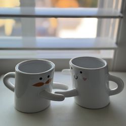 NPW London Hugger Coffee Tea Cups Mugs Set – His & Hers