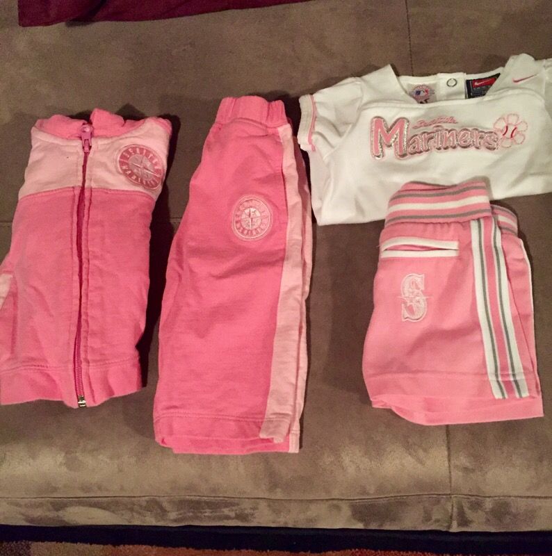 Baby Girls Seattle Mariners (M's) Outfits
