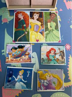 Disney Princess Jigsaw Puzzle Set