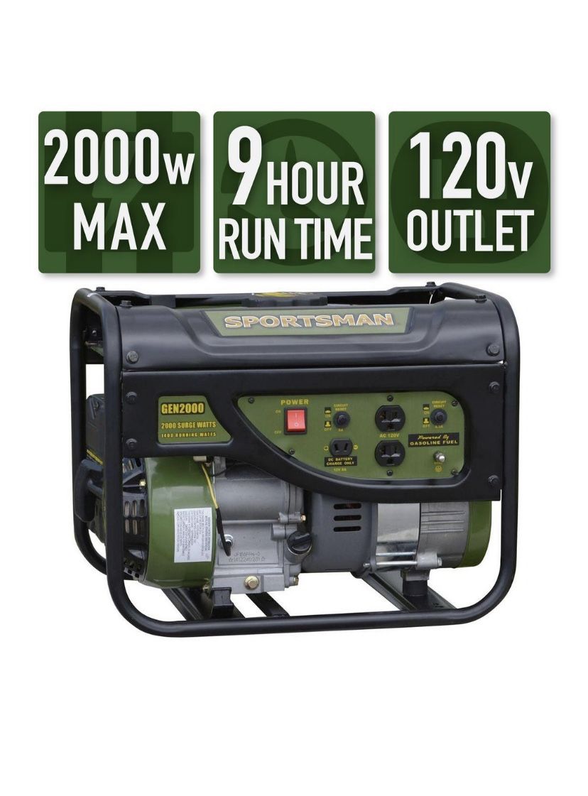 New Sportsman Generator GEN2000
