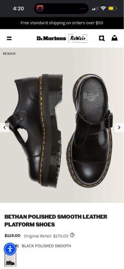 Dr. Martens Bethan Platform Mary Jane Shoes
