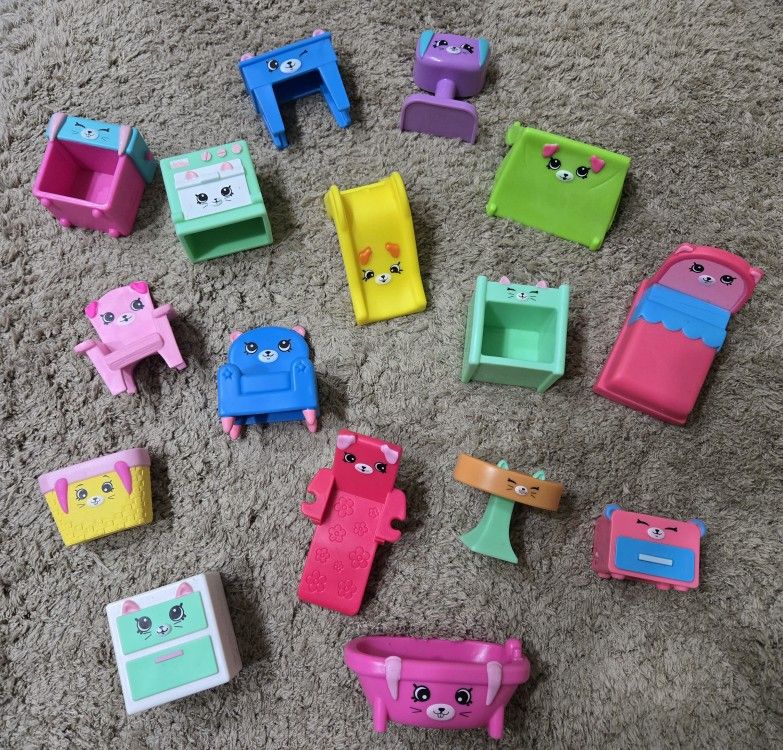 SHOPKINS 16 PIECE MCDONALDS COLLECTION 