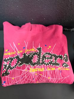 Pink Spider Hoodie