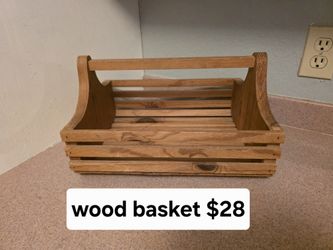 Wood basket $28
Pick up in Harlingen, I live near Walmart
Antiques, Telephone, Flags & Collectables