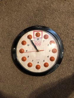 Basketball clock