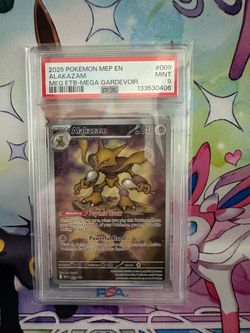 PSA 9 Alakazam ETB Promo
