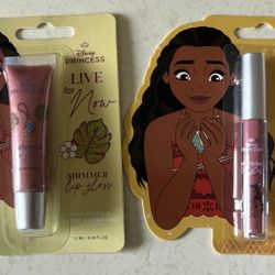 DISNEY PRiNCESS Moana Lip Gloss $6 Each
