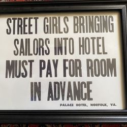 Funny Old Norfolk Hotel Sine