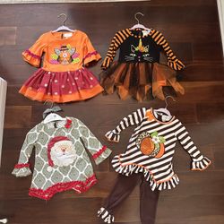 18month Toddler Holiday Clothing Bundle