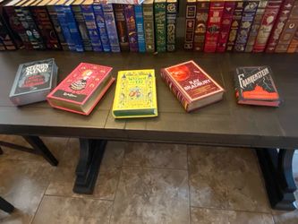 Collection of 53 Gilded books