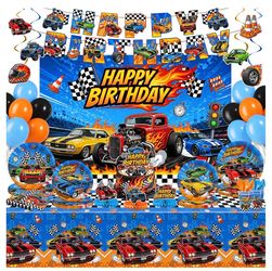 Cars HotWheels Birthday Party decorations supplies
