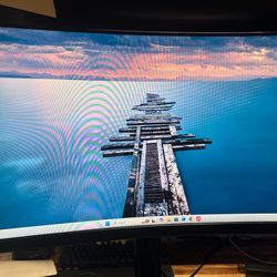 MSI G32C4X, 32" Gaming Monitor, 1920 x 1080 (FHD) Curved Gaming Monitor, 1 ms, 250Hz, FreeSync