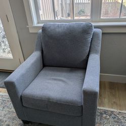 2 Blue Living Room Chairs