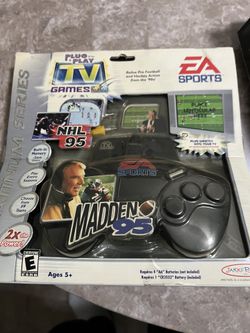Old School Madden 95 Plug N Play Game 