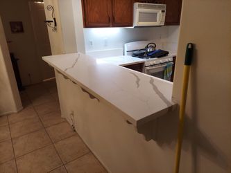 Granite and quartz