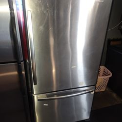 Whirlpool Stanley Steel Refrigerator 