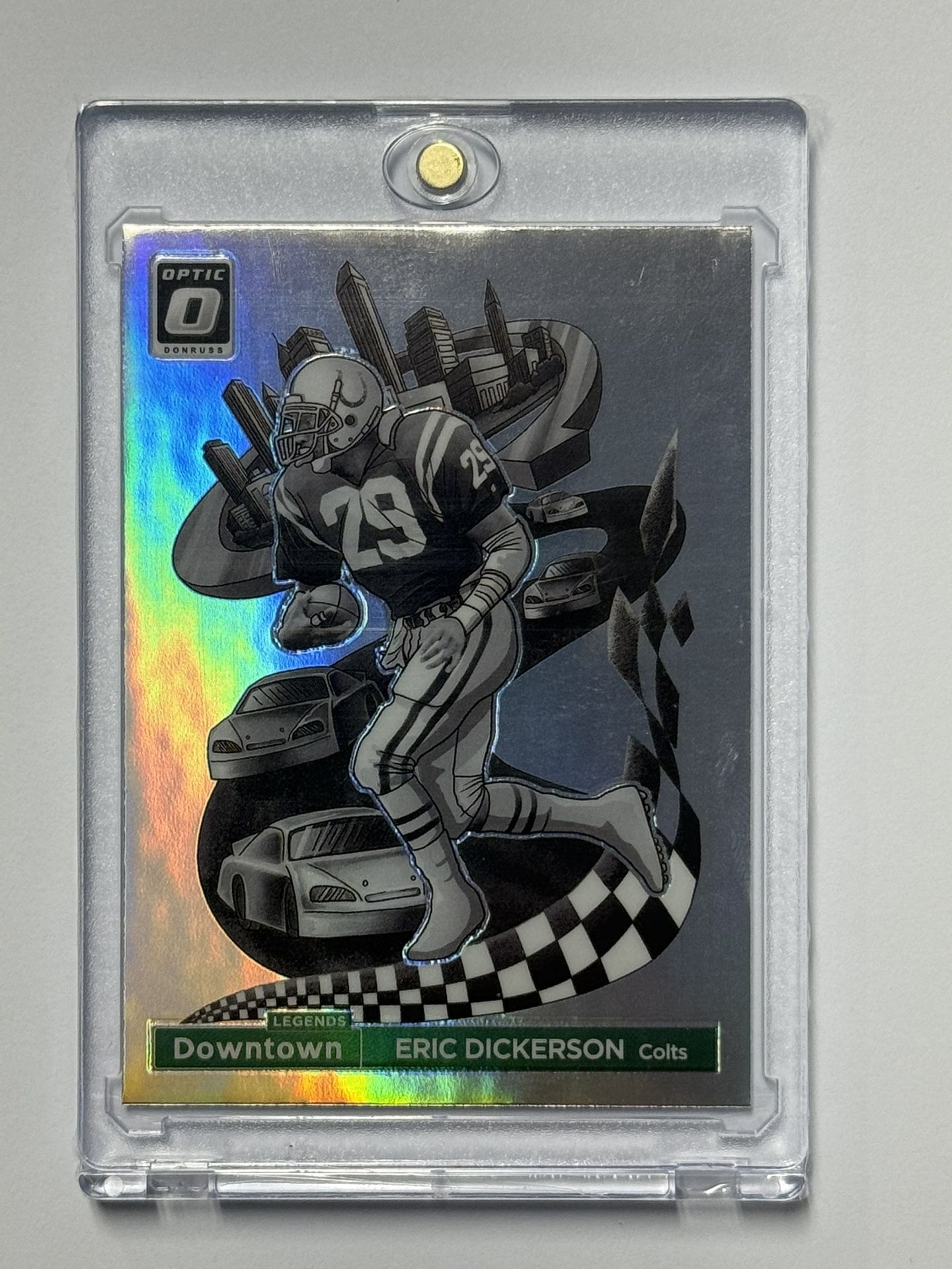 2024 Donruss Optic Downtown Prizm #7 Eric Dickerson (Case Hit)