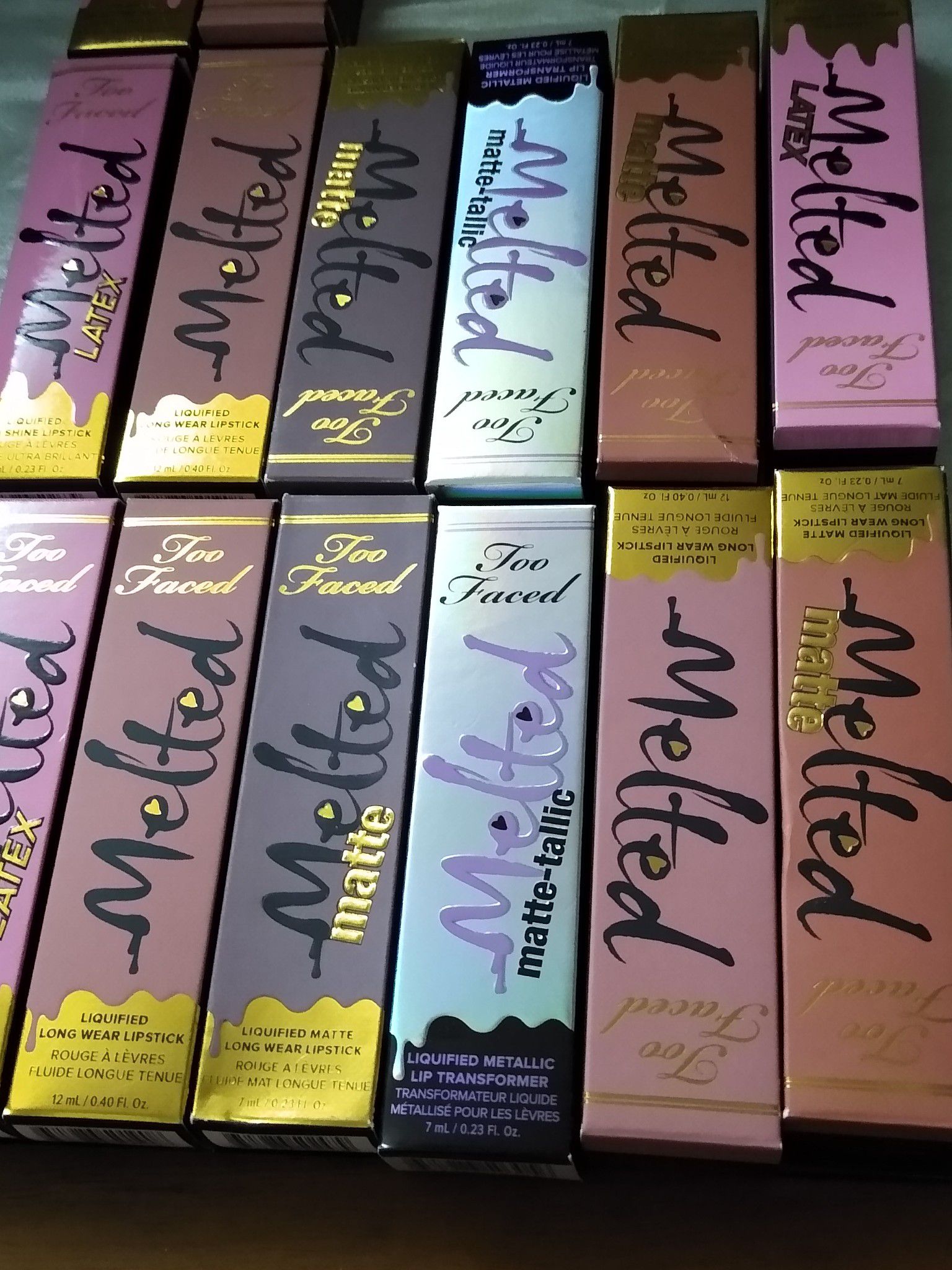 Too faced melted