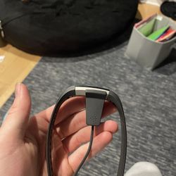 Silver fitbit