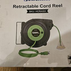 50 Ft Extension Cord Reel