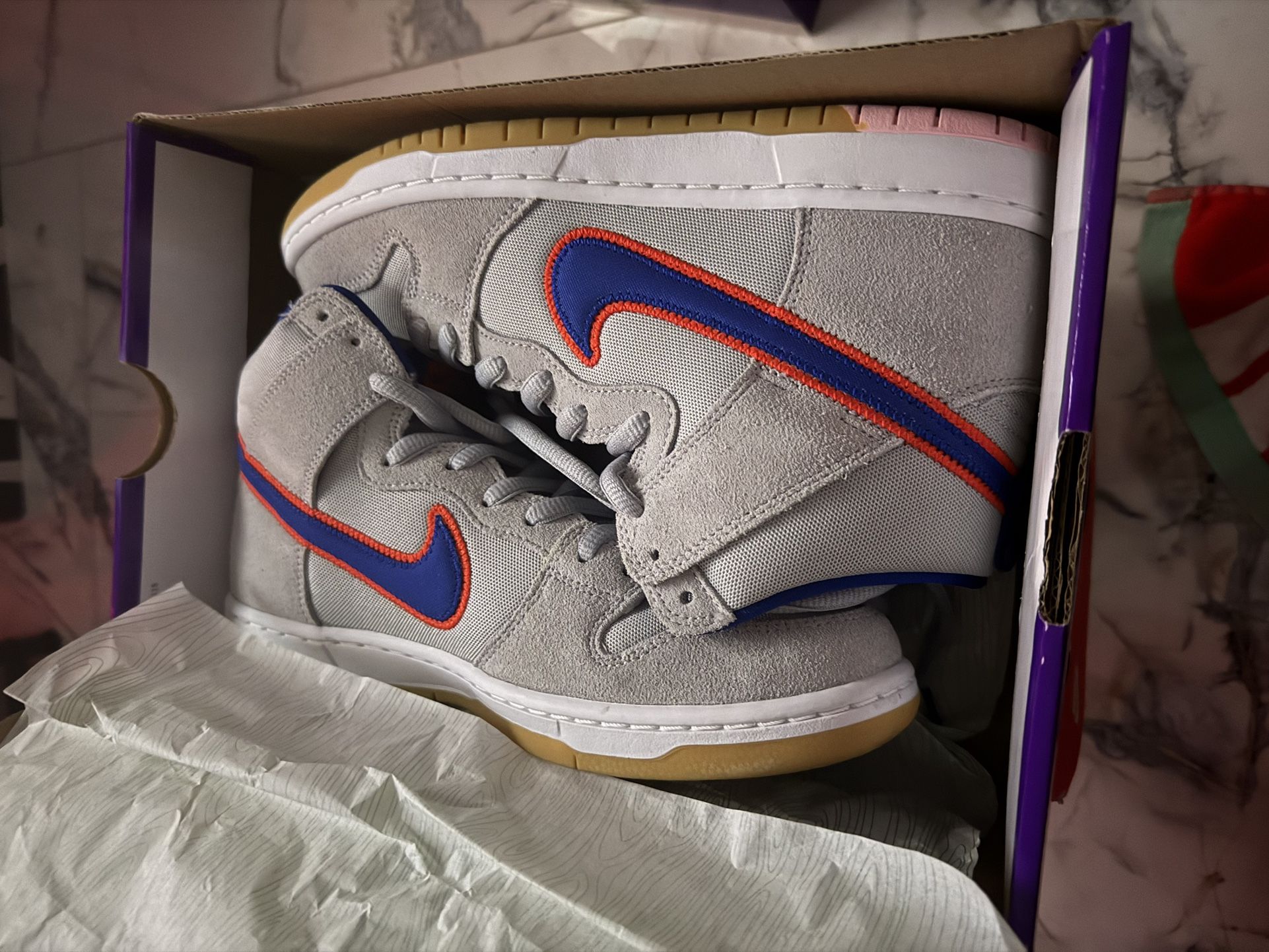 Mets Nike Sb Dunk High