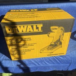 Dewalt Chop Saw 14” 