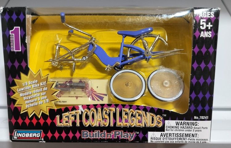 Lindberg 1/8 Scale Low Rider Bike, Homies, Homie Rollerz, Gonzalez