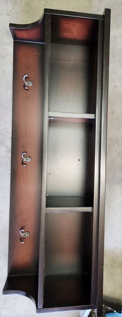 Coat rack and shelving unit