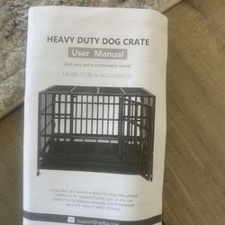 Heavy duty dog Crate 
