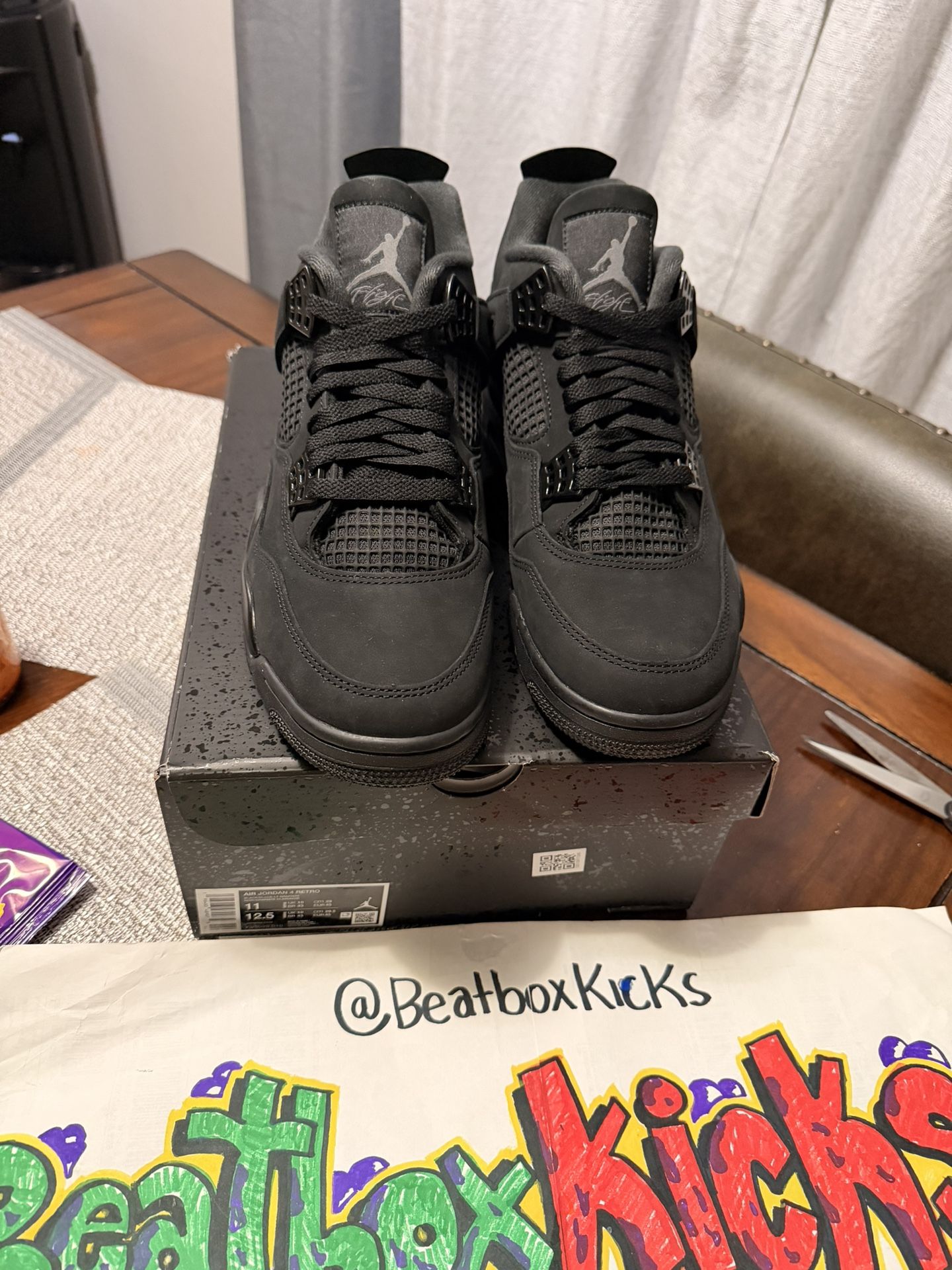 Jordan 4 Black Cat 2025