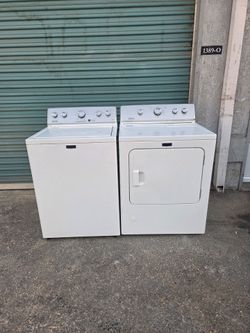 Maytag washer and gas dryer