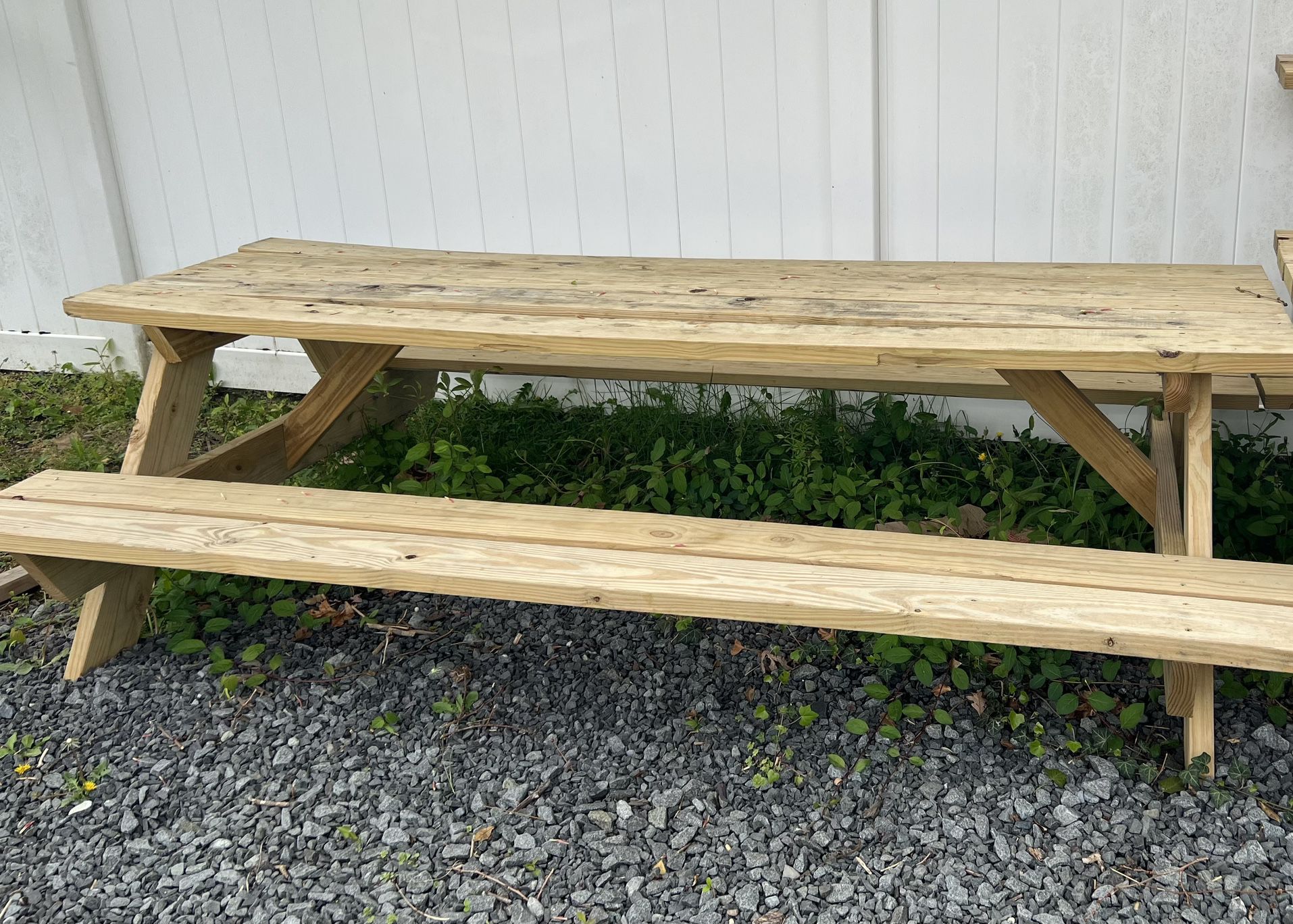 Large Heavy duty Wooden Picnic Tables $250 Each OBO