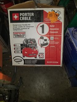 Porter cable compresor 5gal