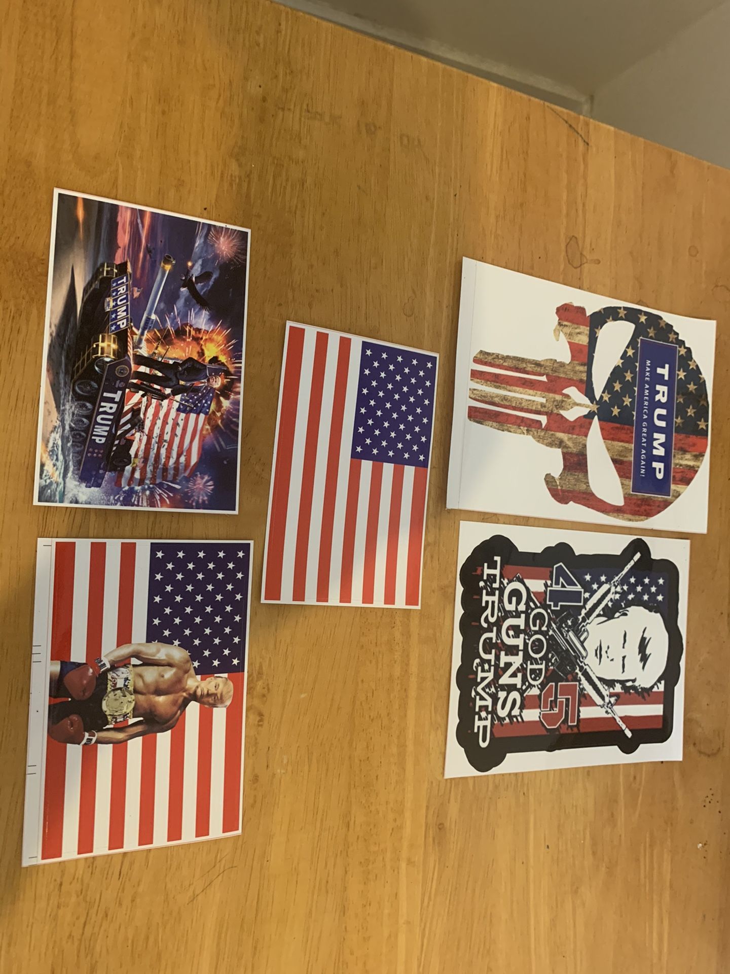 Trump stickers