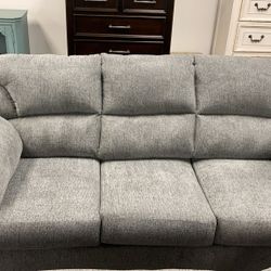 🚀 Same Day Delivery 🚀 Allmaxx Pewter Sofa $539.00