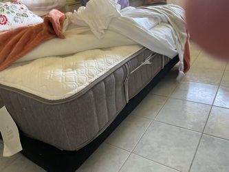 Free queen size motorized adjustable bed..originally paid $3k..