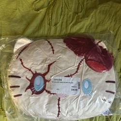 hello kitty chucky head pillow 
