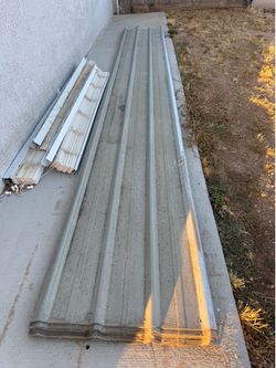 Metal sheets/laminas 16ft